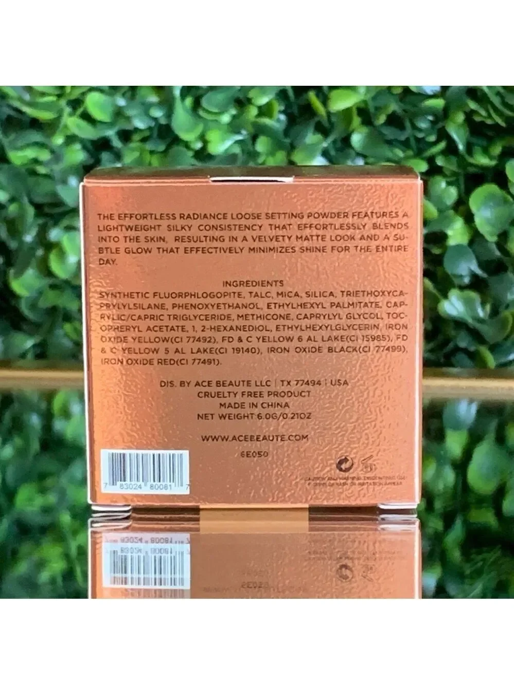 Ace Beaute MEDIUM Effortless Radiance Loose Setting Powder | NEW | FULL SIZE